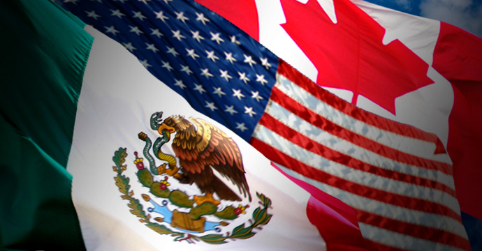 México, Estados Unidos y Canadá