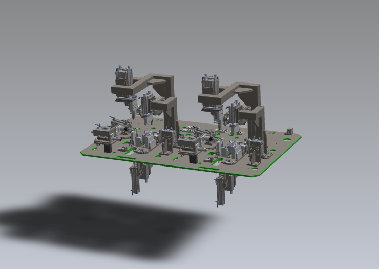 Dispositivo Common Assembly Frame - Vista 3